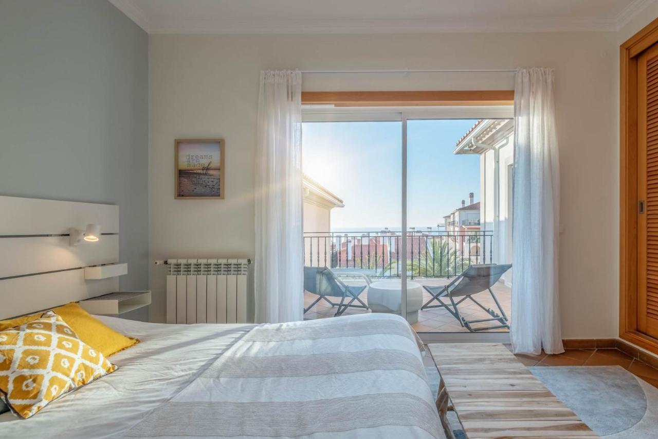 Stunning Sea View Apartment Praia D'El Rey Praia del Rei Luaran gambar