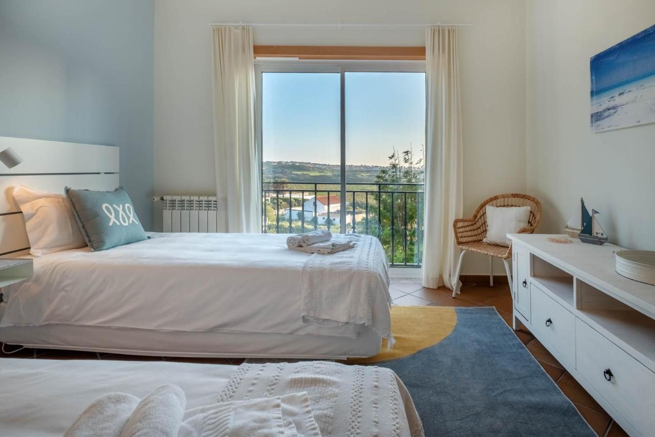 Stunning Sea View Apartment Praia D'El Rey Praia del Rei Luaran gambar