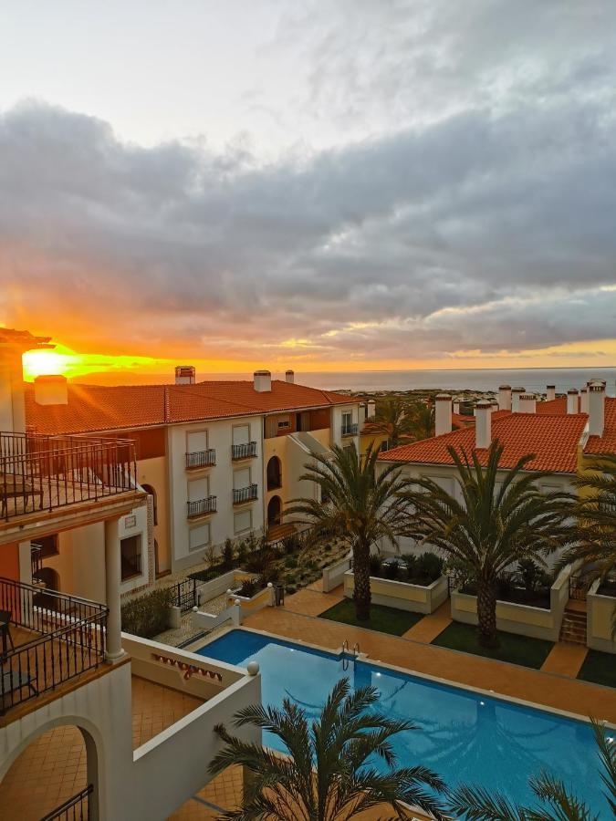 Stunning Sea View Apartment Praia D'El Rey Praia del Rei Luaran gambar